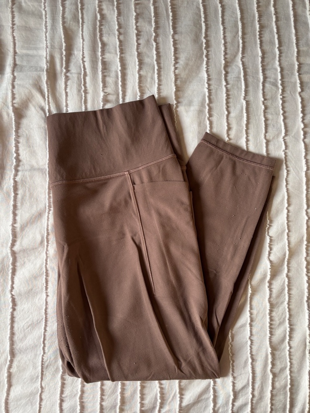 Athleta Seamless High-Rise Leggings in Brown